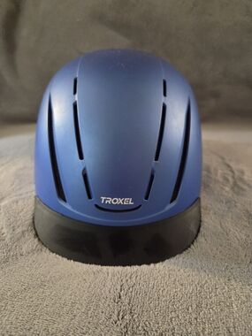 Troxel Women's Matte Blue Riding Helmet